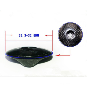 Peças de fone de ouvido de bicicleta de topo Capacete de carbono de 1-1 / 8 &quot;